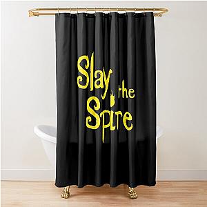 slay the spire yellow Shower Curtain