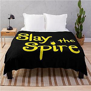 slay the spire yellow Throw Blanket