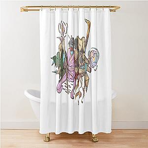 slay the spire games gamer game gaming   Shower Curtain