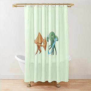 Slay The Spire Donu And Deca Classic Tshirt Shower Curtain