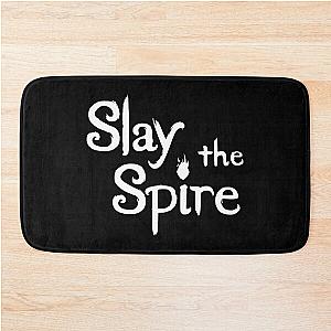 slay the spire white Bath Mat