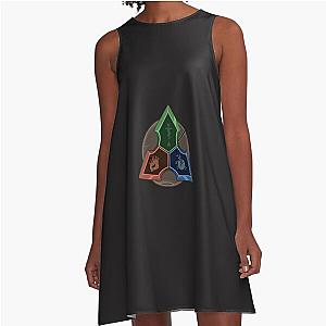 Slay The Spire Final Act Keys Classic A-Line Dress