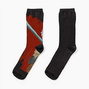 Slay The Spire Iron Clad Sticker Socks