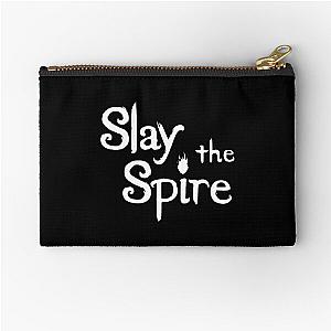 slay the spire white Zipper Pouch