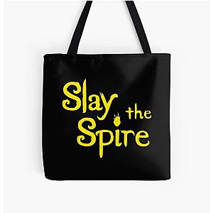 slay the spire yellow All Over Print Tote Bag