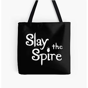 slay the spire white All Over Print Tote Bag