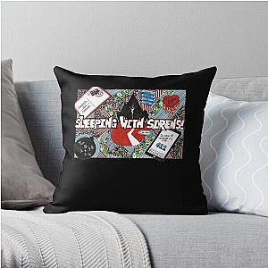 Vintage Sleeping With Sirens Idol Gift Fot You Throw Pillow RB0301