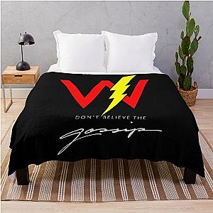 Vintage Photograp Sleeping With Sirens Logos Graphic For Fan Throw Blanket RB0301