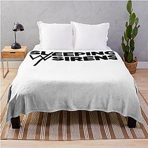 Mens Best Sleeping With Sirens Basic Logo Gift For Everyone Throw Blanket RB0301