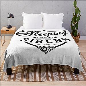 Proud  Sleeping With Sirens Band Logos Favorite  Gifts For Halloween Throw Blanket RB0301