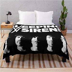 New best,album tour of sleeping with sirens Throw Blanket RB0301