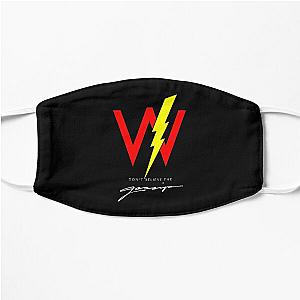 Vintage Photograp Sleeping With Sirens Logos Graphic For Fan Flat Mask RB0301