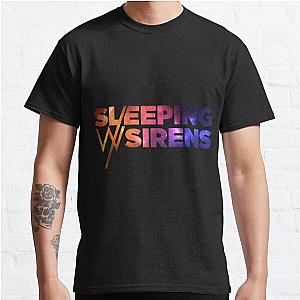 Galactic Sleeping With Sirens Sticker Classic T Shirt RB0301