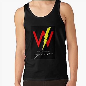 Vintage Photograp Sleeping With Sirens Logos Graphic For Fan Tank Top RB0301