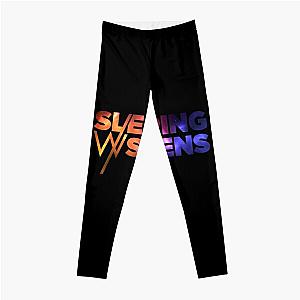 Galactic Sleeping With Sirens Sticker Leggings RB0301