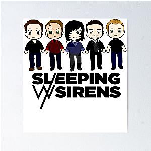 Funny Gift Sleeping With Sirens Awesome For Music Fans Poster RB0301