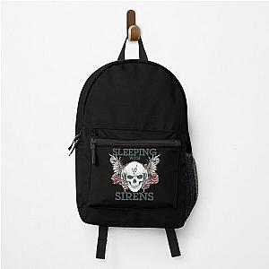 Mens Funny Sleeping With Sirens   Grunge Skull Gifts For Birthday Backpack RB0301