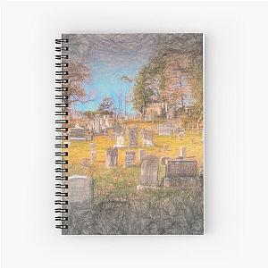 Art Of Sleepy Hollow Cemetery  Spiral Notebook