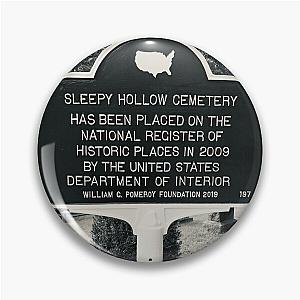 Sleepy Hollow Cemetery  Pin