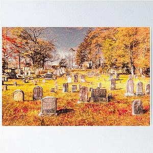 Art Of Sleepy Hollow Cemetery Poster