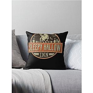 Sleepy Hollow INN Halloween headless horseman Langarmshirt Throw Pillow