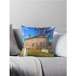 Sleepy Hollow Dutch Church Throw Pillow