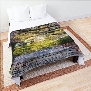 Sleepy Hollow Cemetery Monet  Comforter