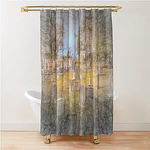 Art Of Sleepy Hollow Cemetery  Shower Curtain