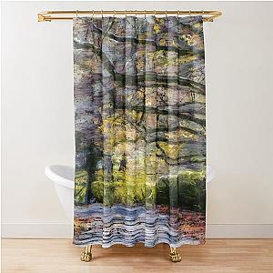 Sleepy Hollow Cemetery Monet  Shower Curtain