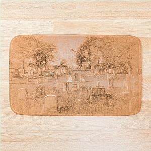 Sleepy Hollow Cemetery da Vinci  Bath Mat