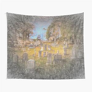 Art Of Sleepy Hollow Cemetery  Tapestry