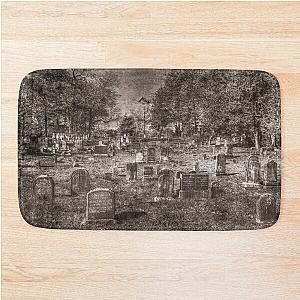 Sleepy Hollow Cemetery Vintage Bath Mat