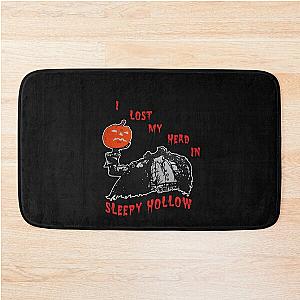 Lost My Head In Sleepy Hollow Funny Spooky Halloween Legend  Bath Mat