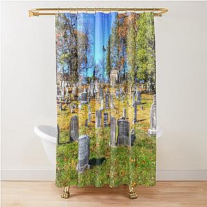 Sleepy Hollow Cemetery  Shower Curtain