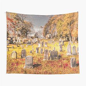 Art Of Sleepy Hollow Cemetery Tapestry