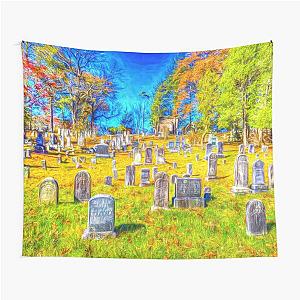 Sleepy Hollow Cemetery New York Art Tapestry