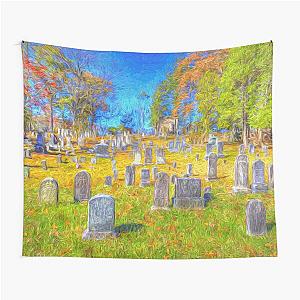 Sleepy Hollow Cemetery Art Tapestry