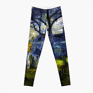 Sleepy Hollow Church Van Gogh Leggings