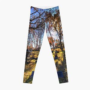 Sleepy Hollow Cemetery New York Leggings