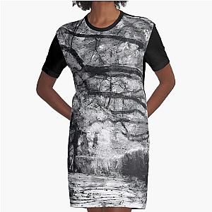 Sleepy Hollow New York Art Graphic T-Shirt Dress