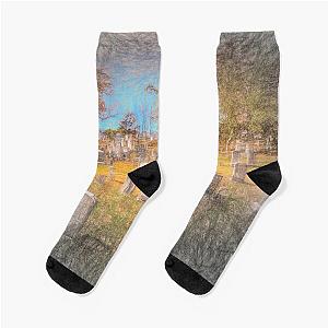 Art Of Sleepy Hollow Cemetery  Socks