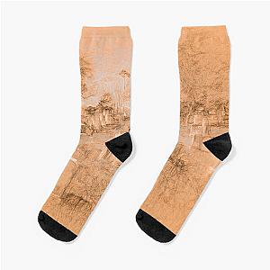 Sleepy Hollow Cemetery da Vinci  Socks