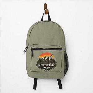 Sleepy Hollow State Park Michigan - MI Retro Mountain Badge Backpack