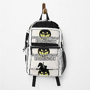 Welcome to sleepy hollow Backpack