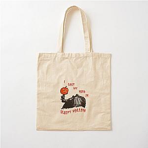 Lost My Head In Sleepy Hollow Funny Spooky Halloween Legend  Cotton Tote Bag