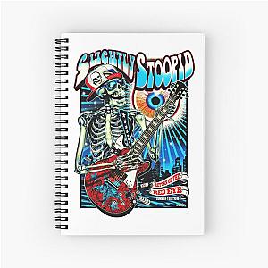 slightly guitar tour 2016 2020 stoopid pariman Spiral Notebook