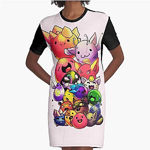 Slime Rancher - Adorable Slime  Graphic T-Shirt Dress