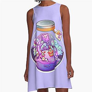 Slime Rancher in a Bottle  A-Line Dress