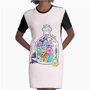 Slime Rancher In a Jar  Graphic T-Shirt Dress