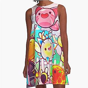 Slime Rancher All in One  A-Line Dress